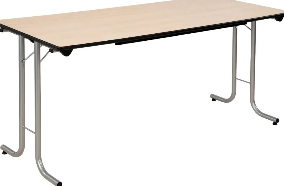 Sodematub Fliptop tafel Ahorn Staal 160 x 70 x 74 mm