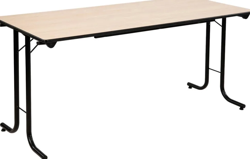 Sodematub Fliptop tafel Ahorn Staal 160 x 70 x 74 mm