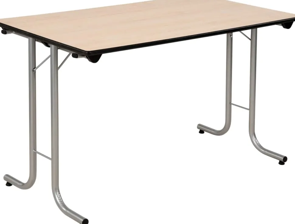 Sodematub Fliptop tafel Ahorn Staal 120 x 70 x 74 mm