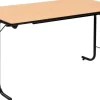 Sodematub Fliptop tafel Beuken Staal 140 x 70 x 74 mm