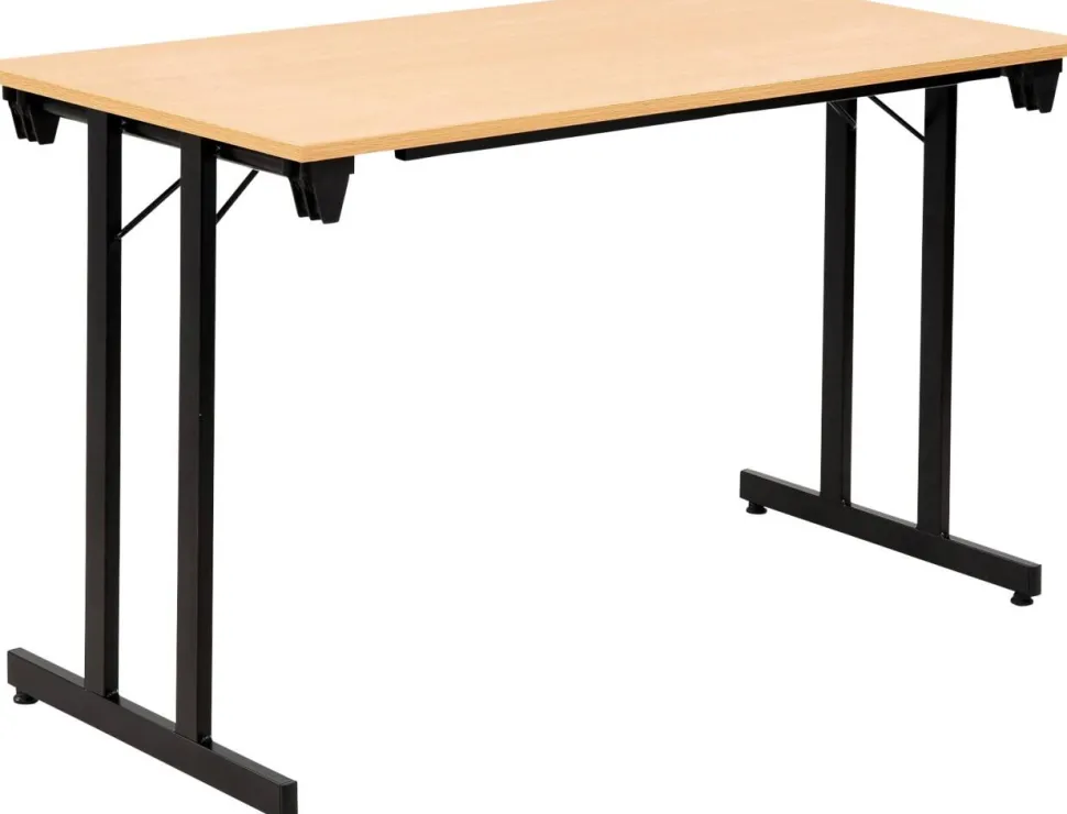 Sodematub Fliptop tafel Beuken Staal 120 x 70 x 74 mm