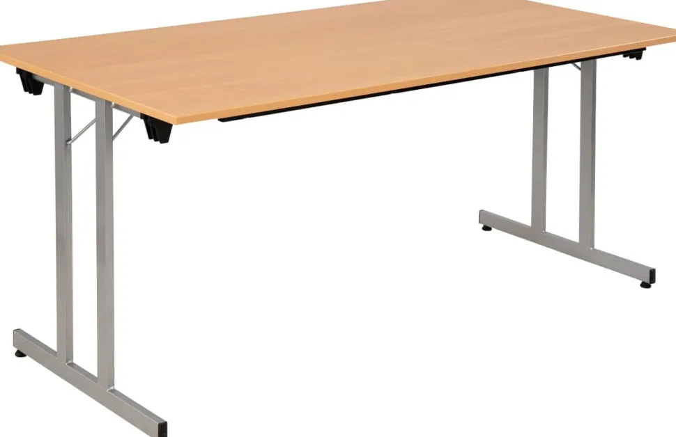Sodematub Fliptop tafel Beuken Staal 160 x 80 x 74 mm