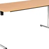 Sodematub Fliptop tafel Beuken Staal 160 x 70 x 74 mm
