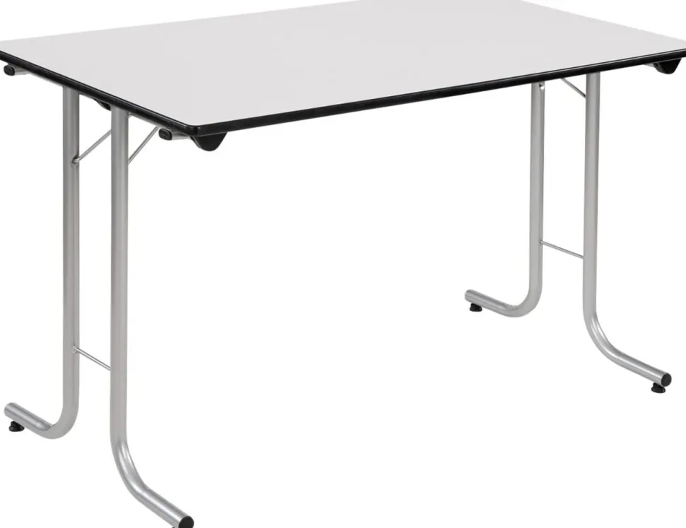 Sodematub Fliptop tafel Grijs Staal 120 x 70 x 74 mm