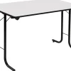 Sodematub Fliptop tafel Grijs Staal 120 x 70 x 74 mm