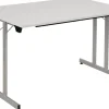 Sodematub Fliptop tafel Grijs Staal 120 x 80 x 74 mm