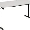 Sodematub Fliptop tafel Grijs Staal 140 x 70 x 74 mm