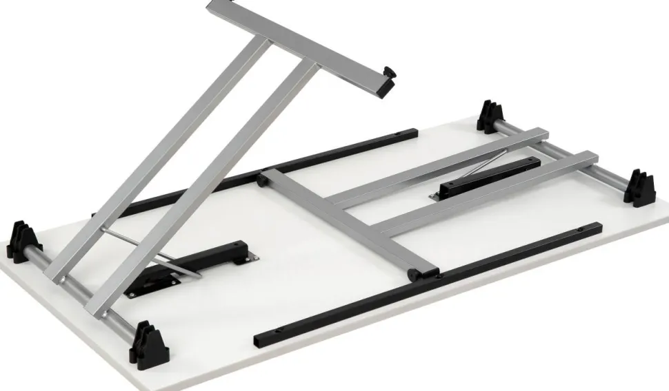 Sodematub Fliptop tafel Grijs Staal 120 x 70 x 74 mm