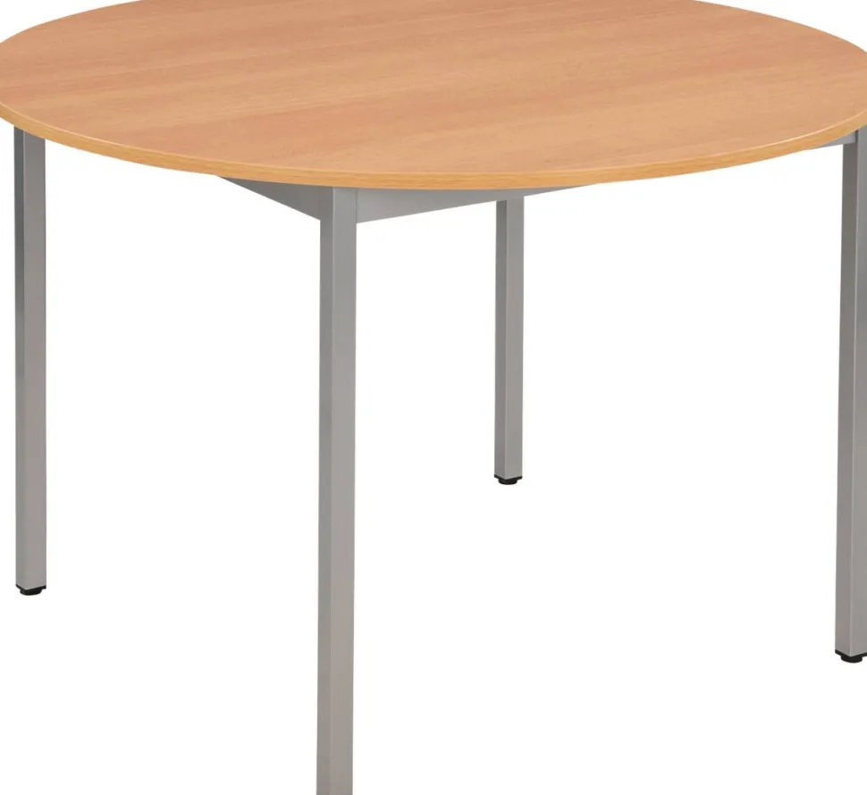 Sodematub Ronde tafel Beuken Staal 1,100 x 740 mm