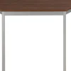 Sodematub Tafel Walnoot Staal 1,400 x 700 x 740 mm