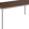 Sodematub Tafel Walnoot Staal 1,800 x 800 x 740 mm