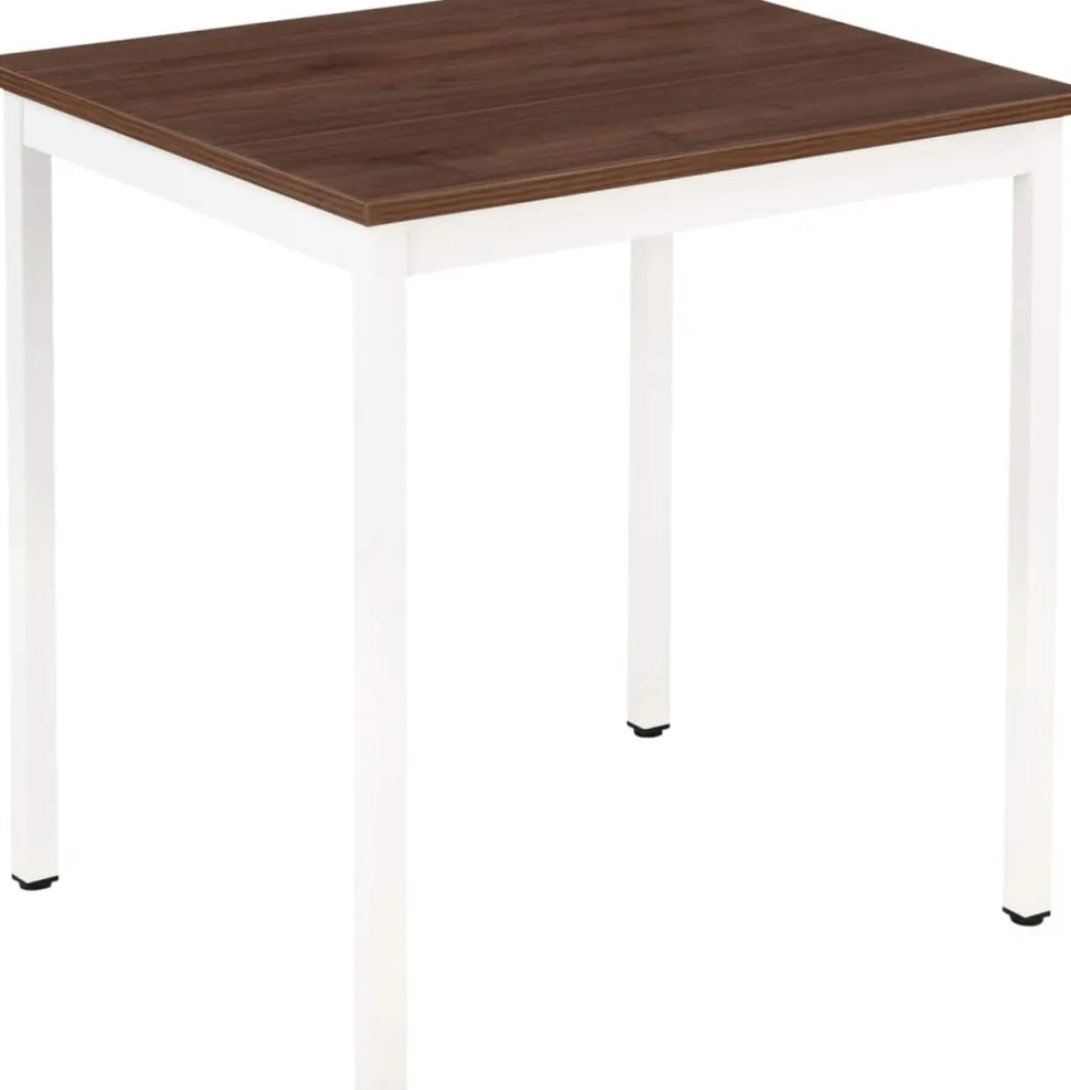 Sodematub Tafel Walnoot Staal 700 x 600 x 740 mm
