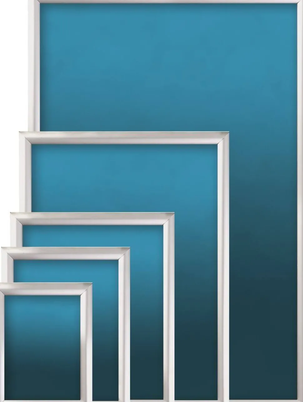 Stewart Superior A3 Kliklijst Hangend Zilver Aluminium SN25A3 35 (B) x 1,2 (D) x 26 (H) cm