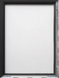 Stewart Superior A2 Kliklijst Hangend Zwart Aluminium BLACKA2 42 (B) x 1,2 (D) x 59,4 (H) cm