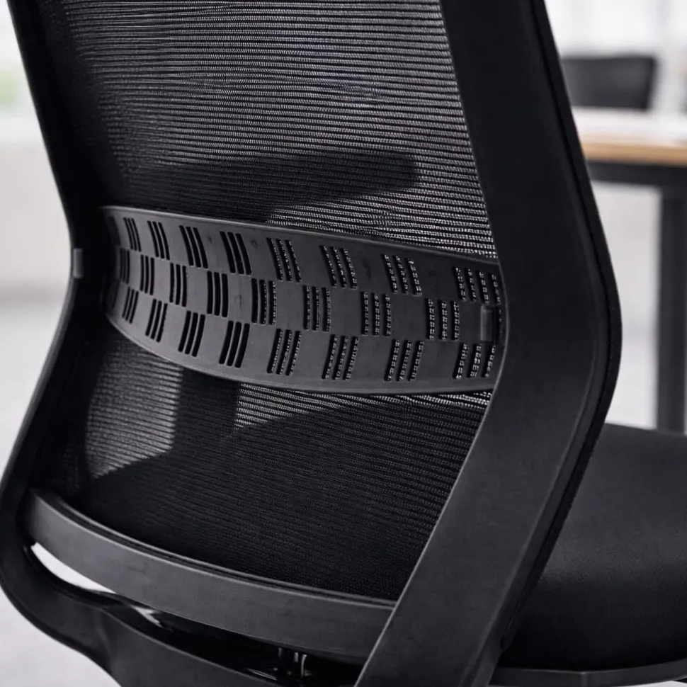 Tekna Ergonomische stoel Synchroonmechanisme Mesh 3D armleuning Zwart
