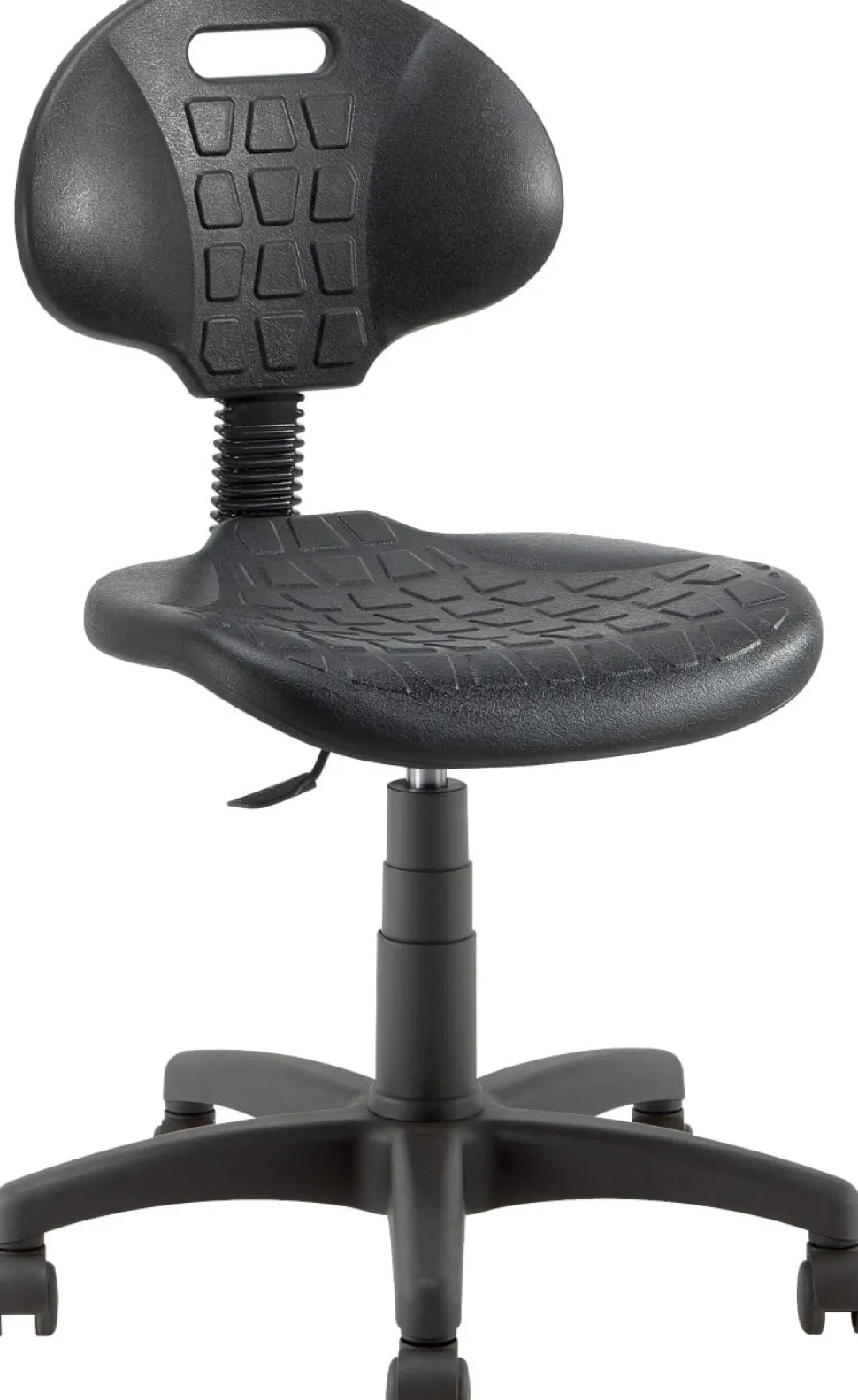 Teknik 01 Stoel Kunststof Zonder armleuning Zwart 110 kg 680 x 680 x 960 mm 5 Wieltjes