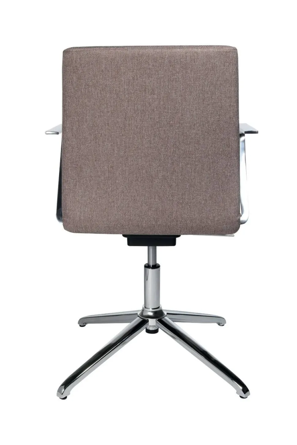 Topstar Bezoekersstoel Stof Vaste armleuning Bruin 110 kg Sitness Cube