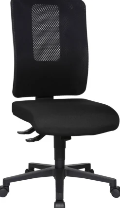 TOPSTAR Bureaustoel Synchroonmechanisme Mesh Zwart OPEN X N Zwart