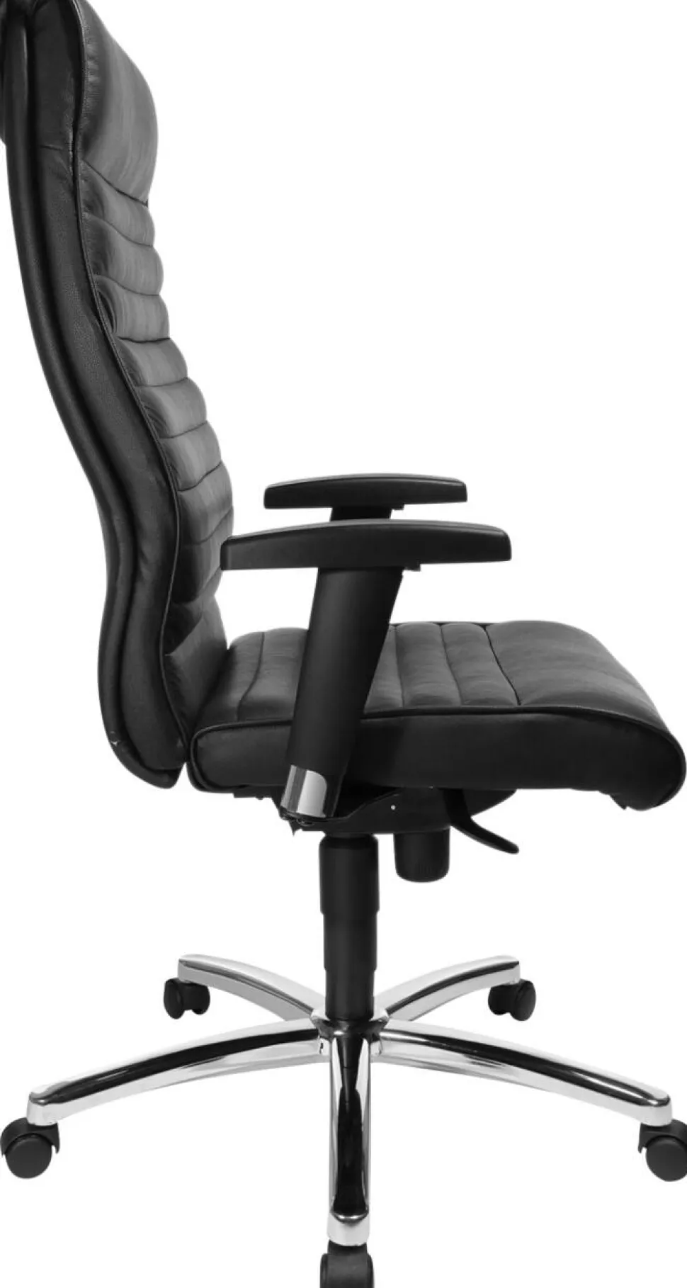 TOPSTAR Directiestoel Synchroonmechanisme Vaste armleuning Zwart 130 kg Profi Chief 100