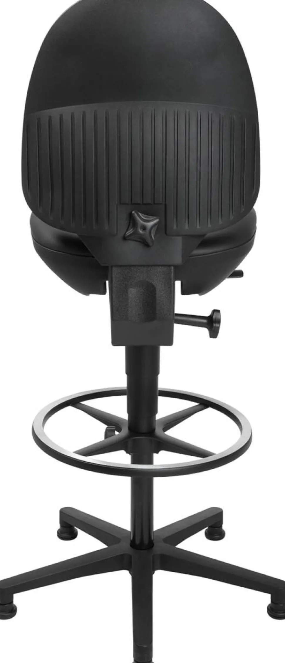 TOPSTAR Draaikruk Permanent Contact Kunstleder Zonder armleuning Zwart 110 kg TEC 50C