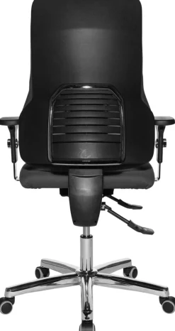 TOPSTAR Ergonomische stoel Synchroonmechanisme Stof In hoogte verstelbare armleuning Grijs 110 kg Sitness 55
