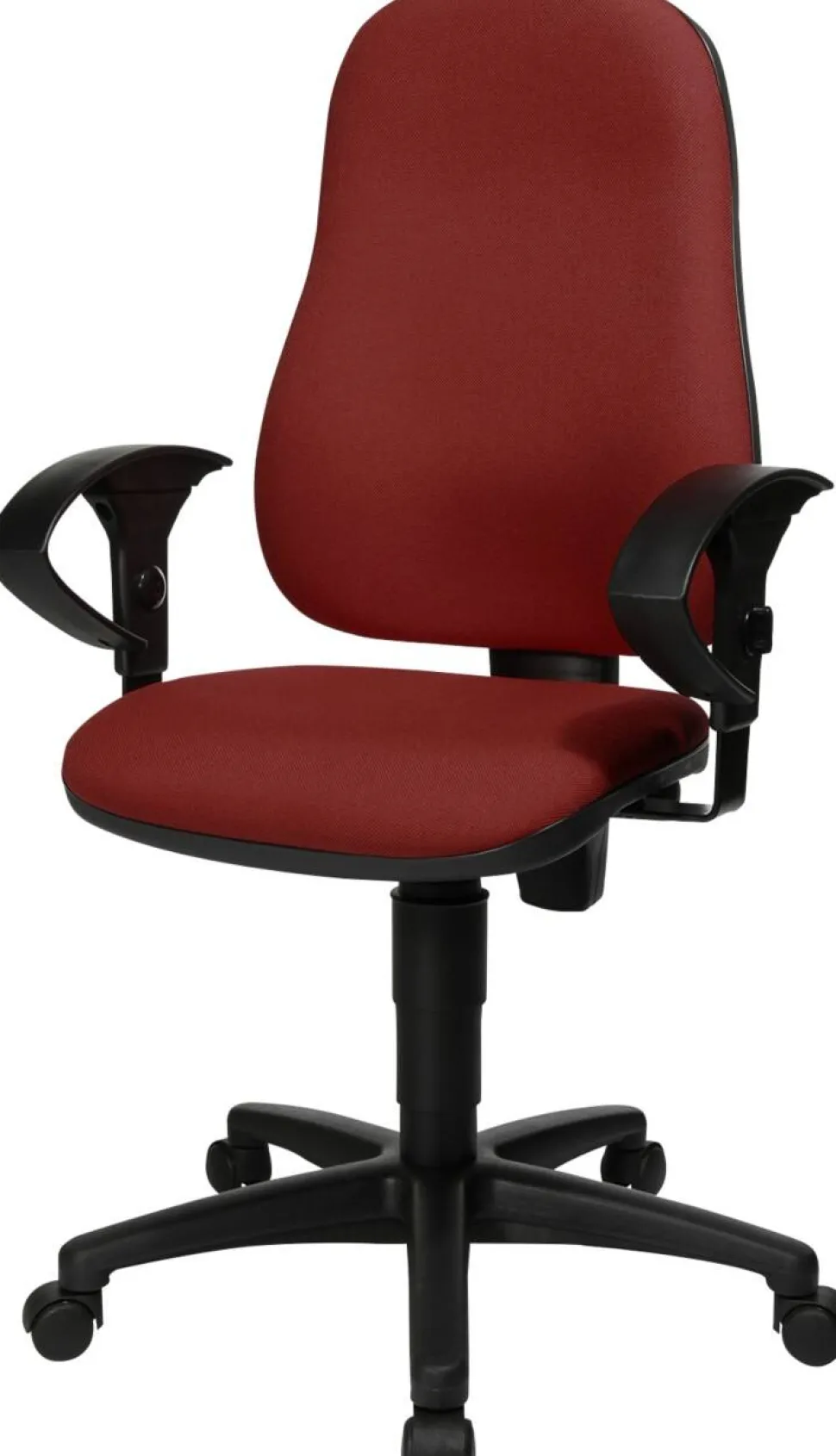 TOPSTAR Ergonomische stoel Permanent Contact Stof In hoogte verstelbare armleuning Bordeaux 110 kg Point 60