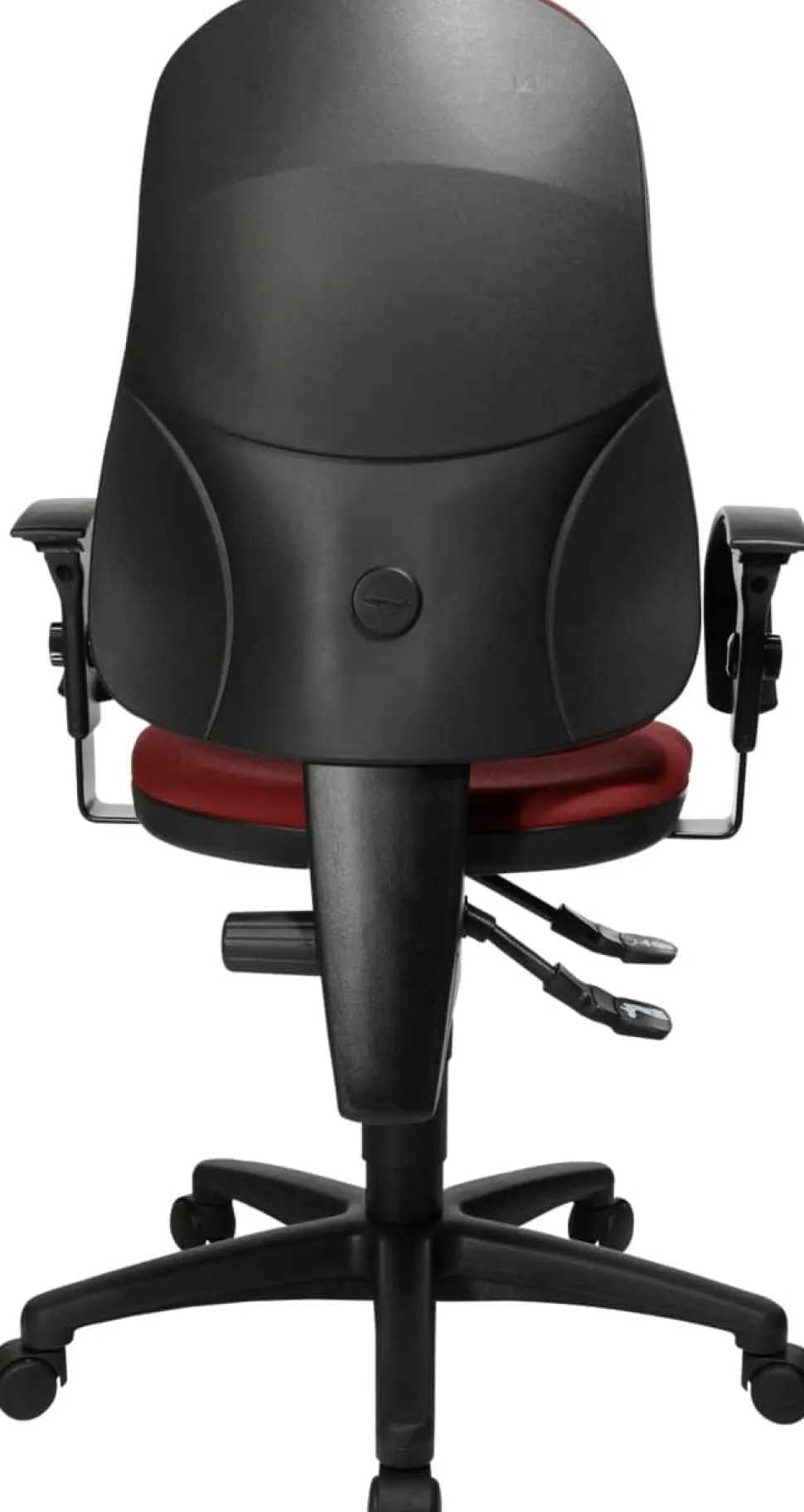 TOPSTAR Ergonomische stoel Permanent Contact Stof In hoogte verstelbare armleuning Bordeaux 110 kg Point 60