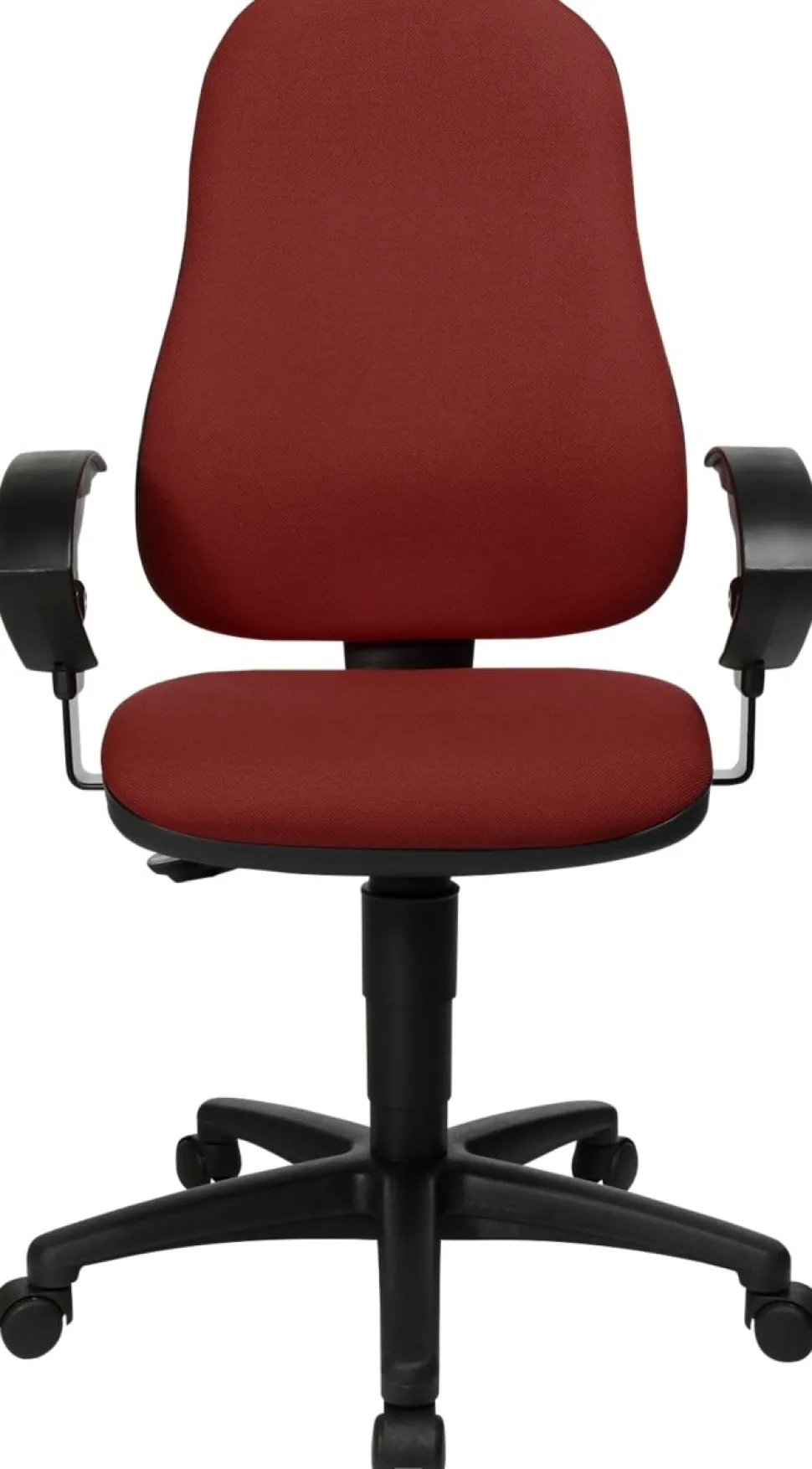 TOPSTAR Ergonomische stoel Permanent Contact Stof In hoogte verstelbare armleuning Bordeaux 110 kg Point 60