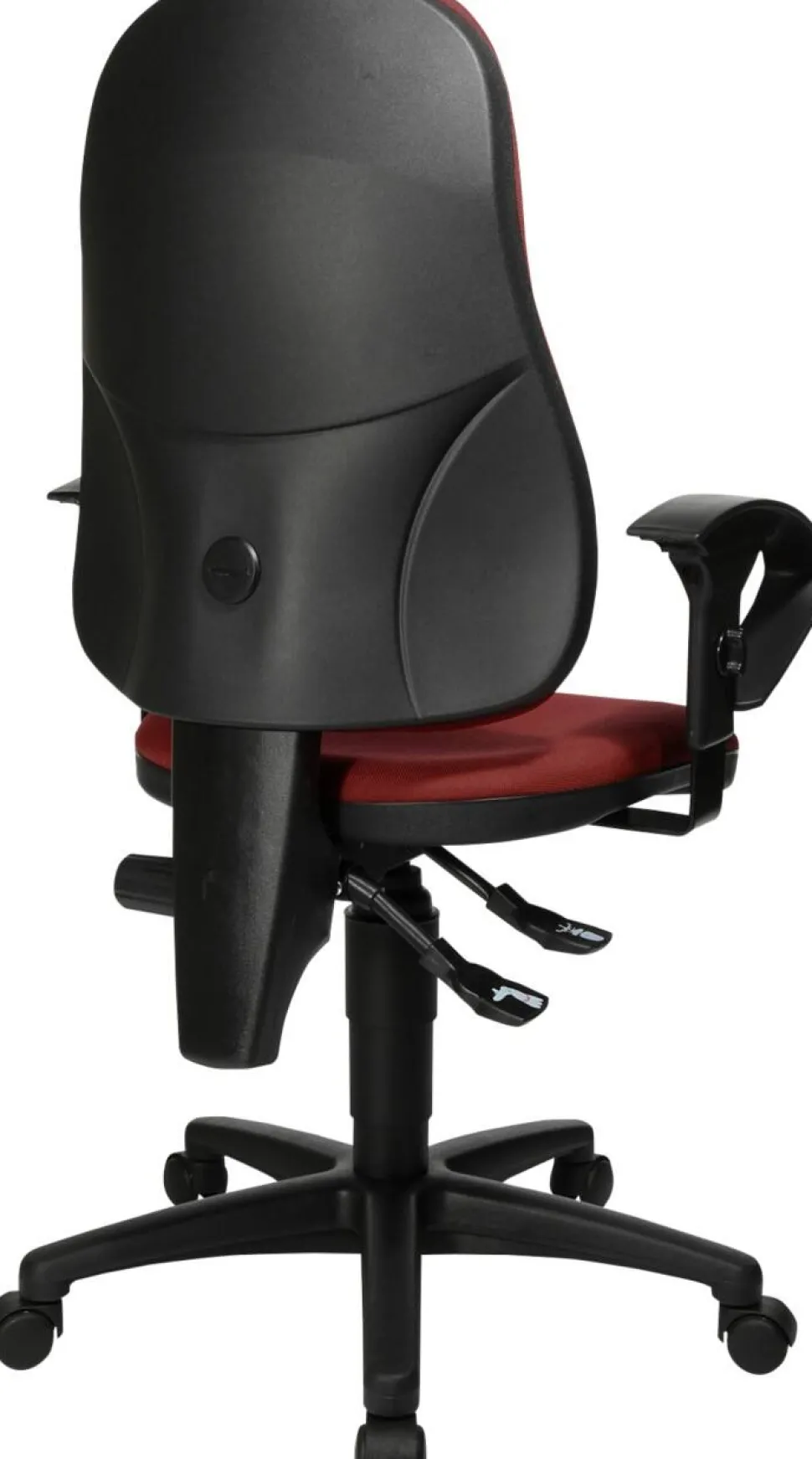 TOPSTAR Ergonomische stoel Permanent Contact Stof In hoogte verstelbare armleuning Bordeaux 110 kg Point 60