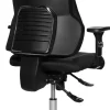 TOPSTAR Ergonomische stoel Synchroonmechanisme Stof In hoogte verstelbare armleuning Zwart 110 kg Sitness 55