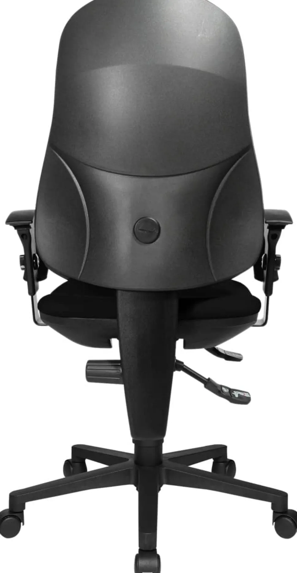 TOPSTAR Ergonomische stoel Permanent Contact Stof In hoogte verstelbare armleuning Zwart 110 kg Point 70