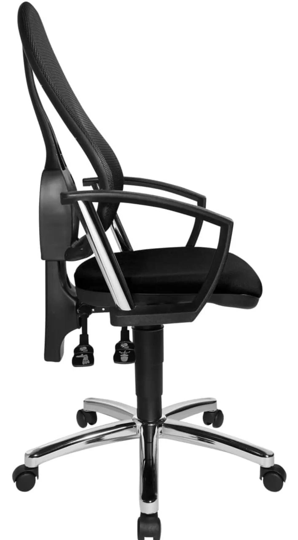 TOPSTAR Ergonomische stoel Vaste armleuning Zwart 110 kg Open Point SE