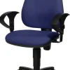 TOPSTAR Ergonomische stoel Permanent Contact Stof In hoogte verstelbare armleuning Blauw 110 kg Point 60