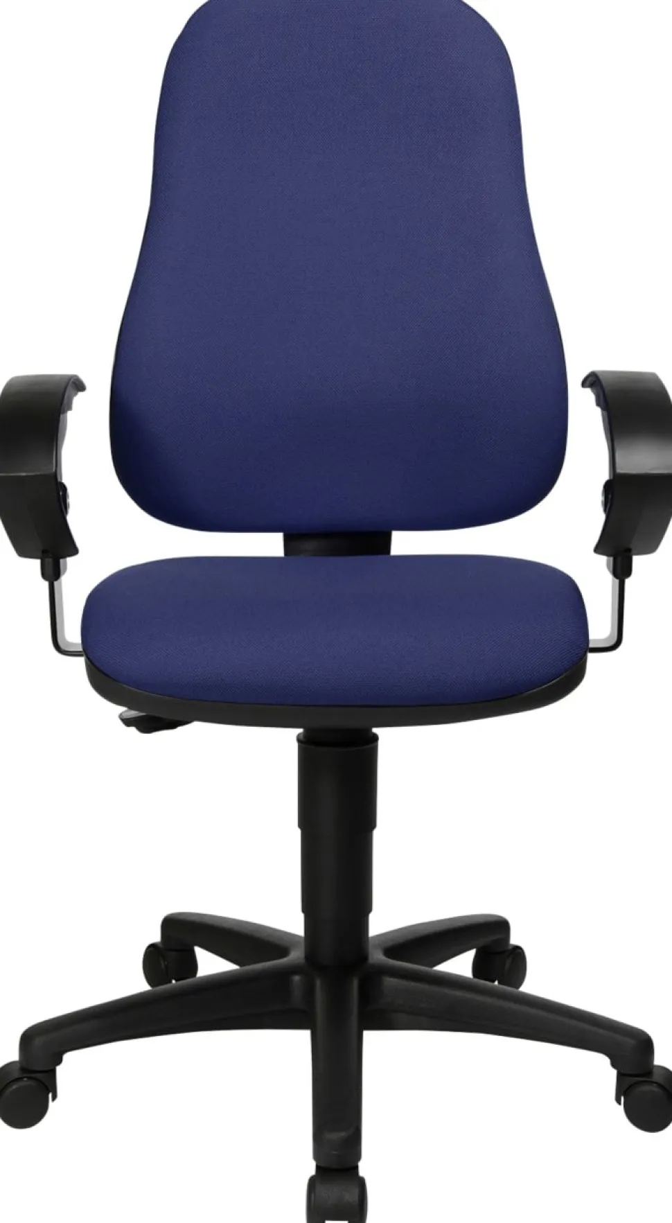 TOPSTAR Ergonomische stoel Permanent Contact Stof In hoogte verstelbare armleuning Blauw 110 kg Point 60