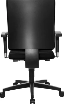 TOPSTAR Ergonomische stoel Synchroonmechanisme Stof In hoogte verstelbare armleuning Zwart 110 kg Light Star 10