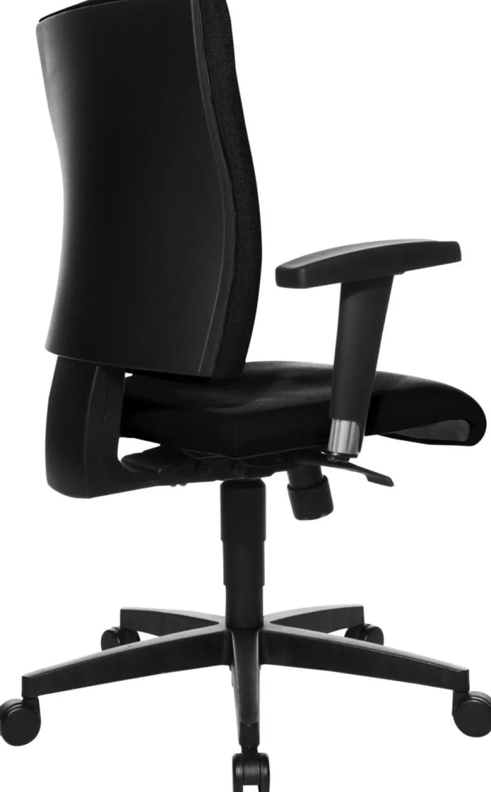 TOPSTAR Ergonomische stoel Synchroonmechanisme Stof In hoogte verstelbare armleuning Zwart 110 kg Light Star 10
