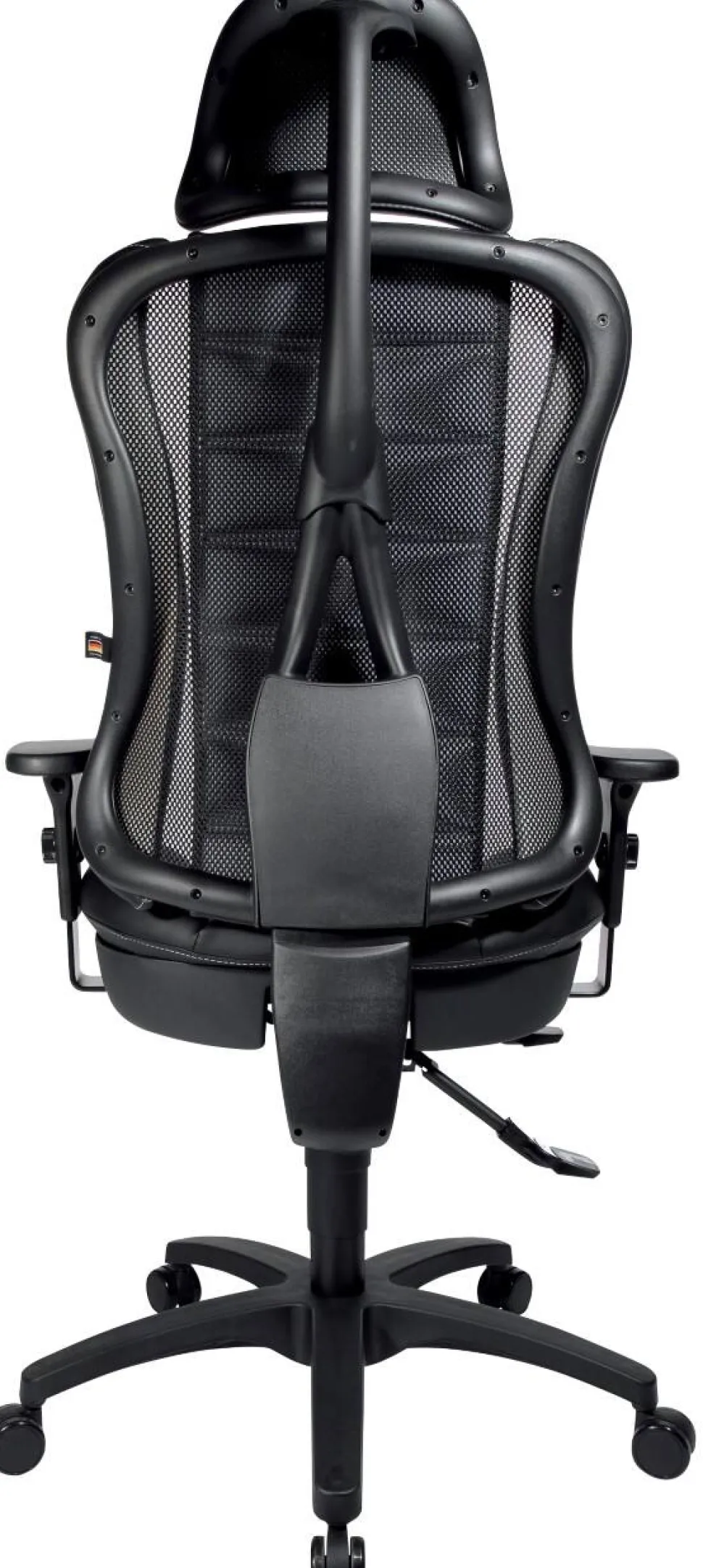 TOPSTAR Head Point RS Ergonomische stoel Synchroonmechanisme Kunstleer In hoogte verstelbare armleuning In hoogte verstelbare zitting Zwart 110 kg