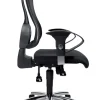 TOPSTAR Head point SY Deluxe Bureaustoel Synchroonmechanisme Mesh In hoogte verstelbare armleuning In hoogte verstelbare zitting Zwart 110 kg 500 x 1,130 mm