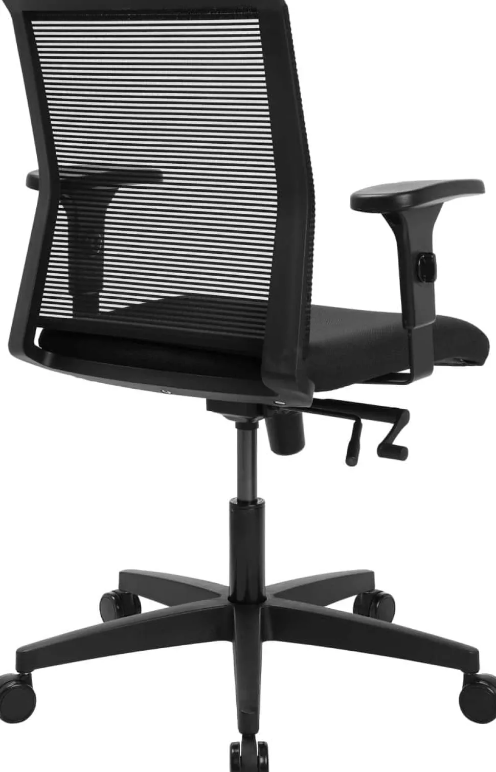 TOPSTAR Kantoorstoel Knie kanteling In hoogte verstelbare armleuning In hoogte verstelbare zitting Zwart 110 P4 440 x 550 mm