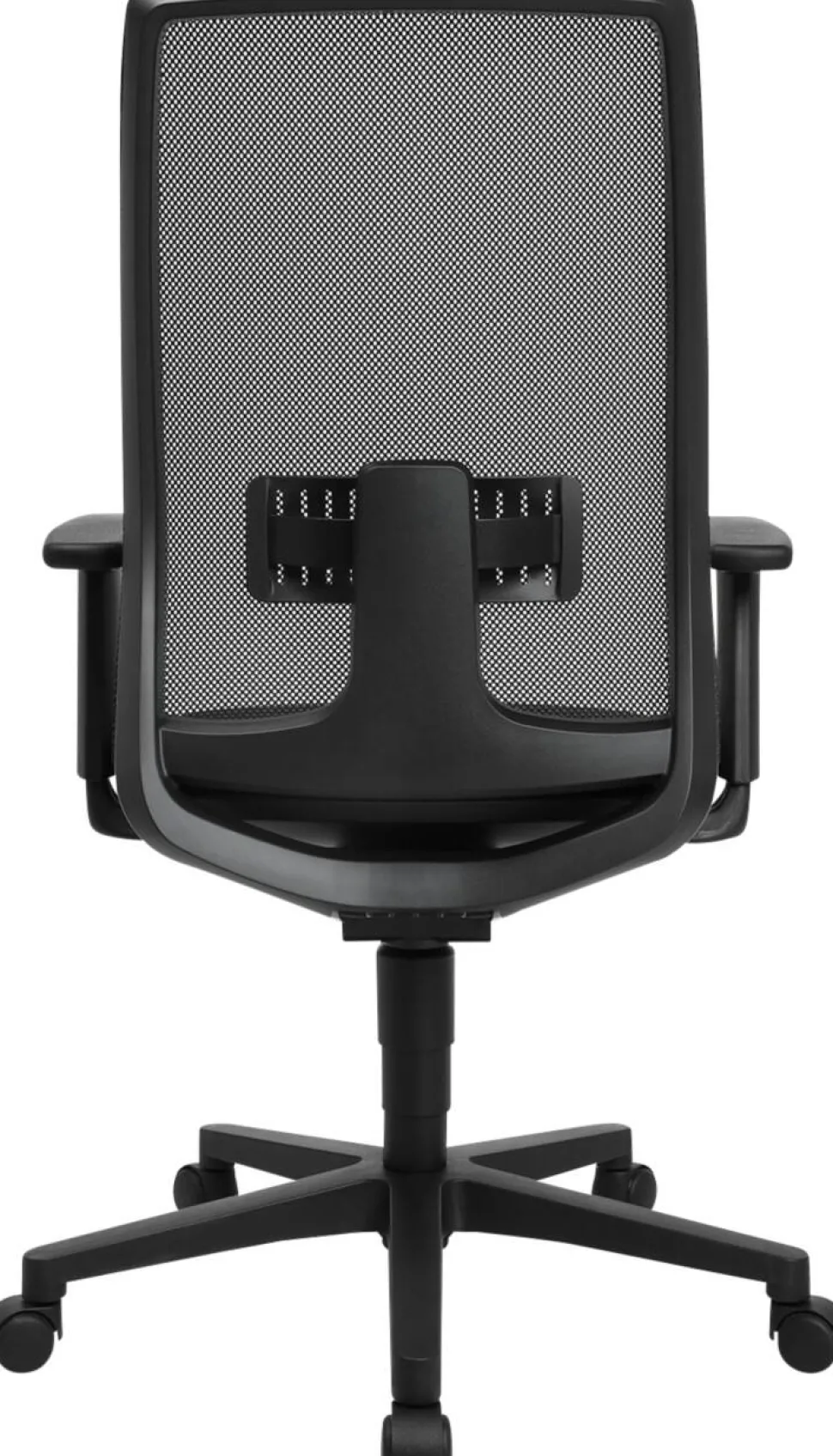 TOPSTAR Kantoorstoel Synchroonmechanisme Mesh In hoogte verstelbare armleuning In hoogte verstelbare zitting Zwart 110 kg T240 440 mm x 540 mm