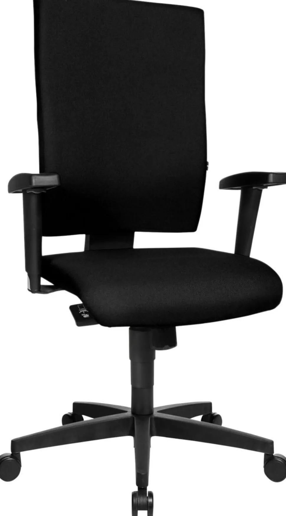 TOPSTAR Light Star 20 Ergonomische stoel Synchroonmechanisme Stof In hoogte verstelbare armleuning Zwart 110 kg