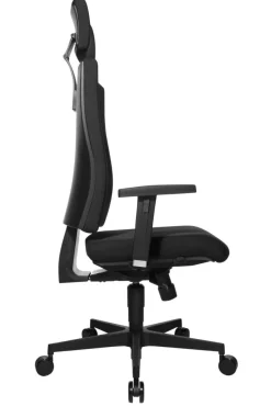 TOPSTAR Lightstar 30 Bureaustoel Synchroonmechanisme Stof 4D armleuning Zwart 110 kg 5 Wieltjes
