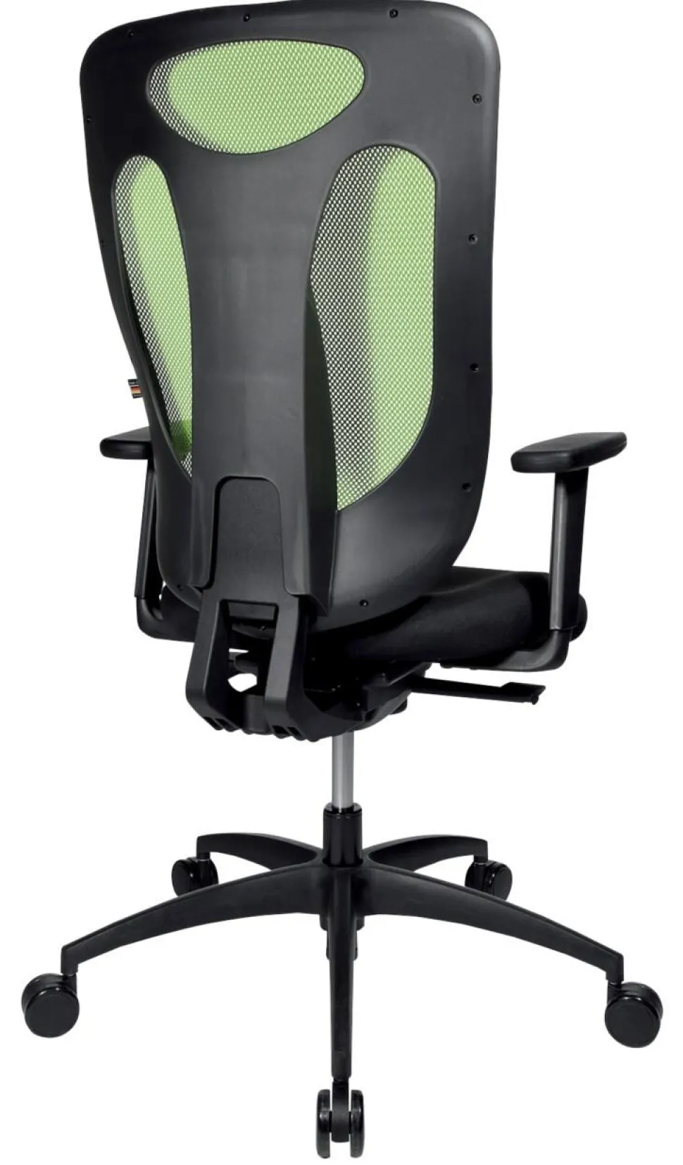 TOPSTAR Net Pro 110 Synchro Ergonomische stoel Synchroonmechanisme In hoogte verstelbare armleuning In hoogte verstelbare zitting Groen, zwart 110 kg