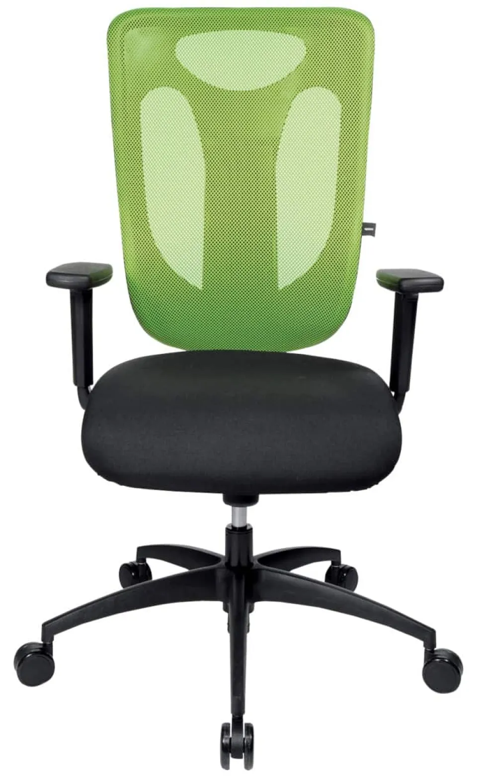 TOPSTAR Net Pro 110 Synchro Ergonomische stoel Synchroonmechanisme In hoogte verstelbare armleuning In hoogte verstelbare zitting Groen, zwart 110 kg