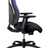TOPSTAR NetPro 110 Ergonomische stoel Synchroonmechanisme In hoogte verstelbare armleuning In hoogte verstelbare zitting Blauw 110 kg