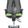 TOPSTAR Open Point SY Deluxe Bureaustoel Synchroonmechanisme Mesh, stof 2D-armleuning Groen, zwart 110 kg Open Point