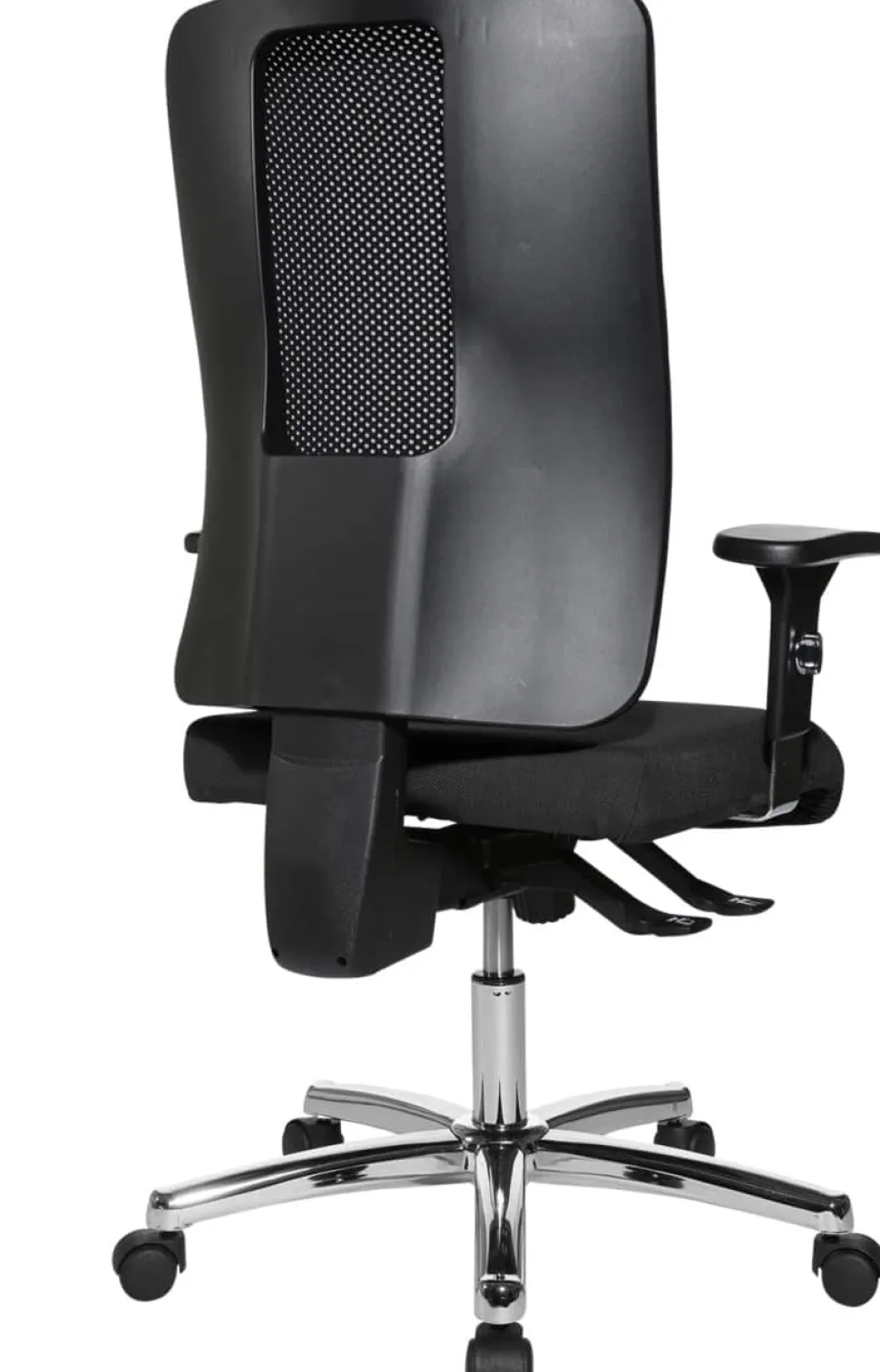 TOPSTAR OPEN X N Deluxe Bureaustoel Synchroonmechanisme Mesh In hoogte verstelbare armleuning In hoogte verstelbare zitting Zwart 110 kg