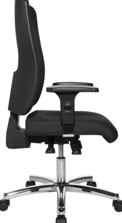 TOPSTAR OPEN X N Deluxe Bureaustoel Synchroonmechanisme Mesh In hoogte verstelbare armleuning In hoogte verstelbare zitting Zwart 110 kg