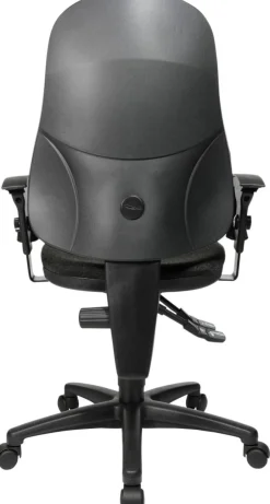 TOPSTAR Point 60 Bureaustoel Permanent Contact Stof In hoogte verstelbare armleuning Antraciet 110 kg