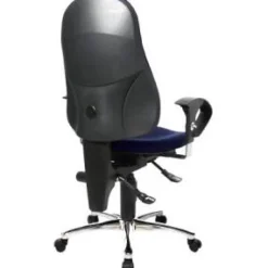 TOPSTAR Sitness 10 Bureaustoel Permanent Contact Stof In hoogte verstelbare armleuning In hoogte verstelbare zitting Blauw 110 kg